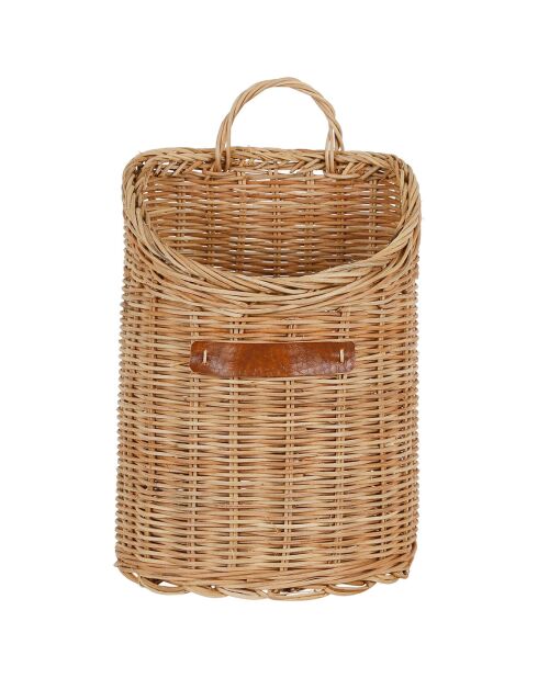 Panier mural Cuisine traditionnelle naturel - 20x28x17.5 cm