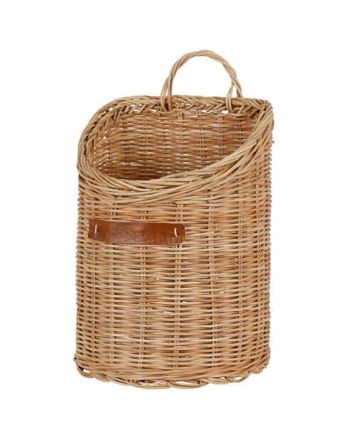 Panier mural Cuisine traditionnelle naturel - 20x28x17.5 cm