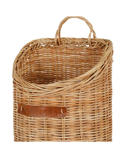 Panier mural Cuisine traditionnelle naturel - 20x28x17.5 cm