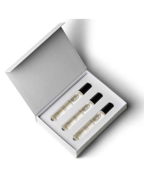 Set aus 3 raffinierten Eaux de Parfume: Erinnerung an die Zeit + Balade im Herbst + Path of Lemons