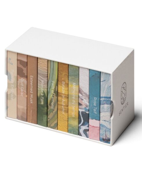 Eau de parfum The Sentier Full Experience, set de 10