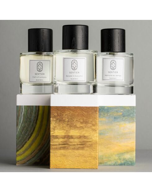 3 raffinierte Eaux de Parfume: Erinnerung an die Zeit + Balade im Herbst + Path of Lemons