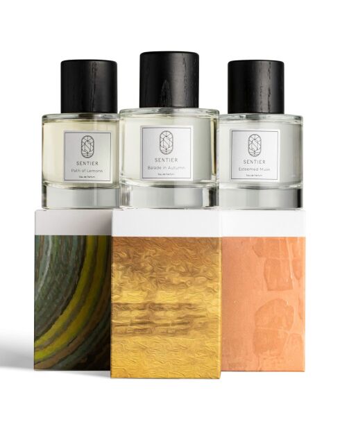 3 Eaux de Parfum Mindful : Path of Lemons + Balade in Autumn + Esteemed Musk