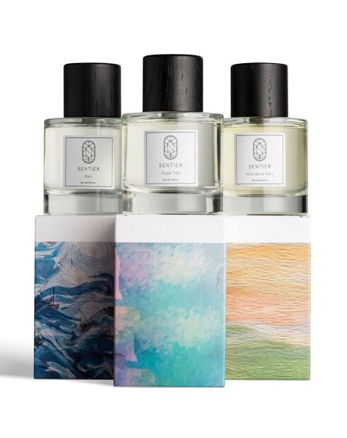 3 Muse Eaux de Parfum: Rán + Rose Taif + Monde à Part