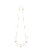 Collier en Argent doré & Cristal