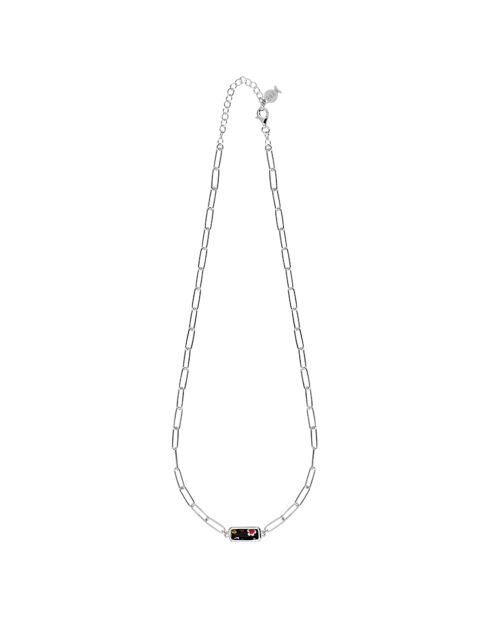 Collier en Argent & Verre de Murano