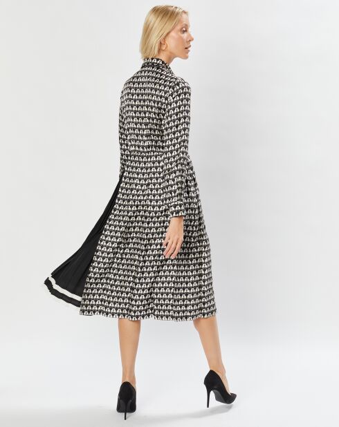 Robe 100% Soie Pevera noire