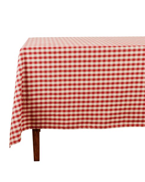 Mantel rojo champán