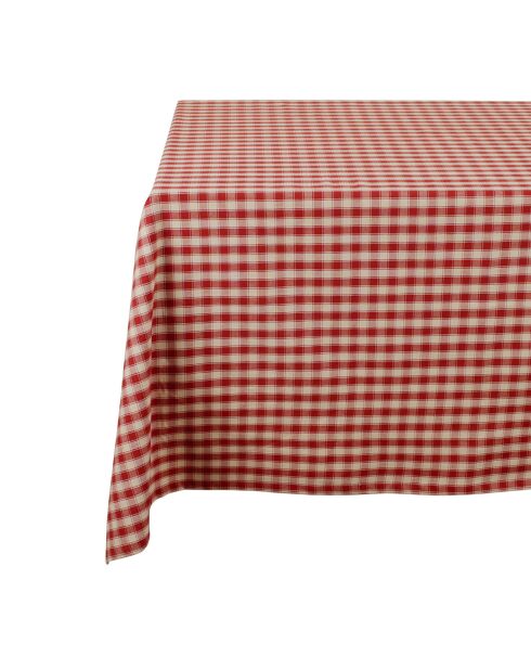 Mantel rojo champán