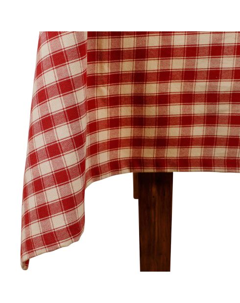 Mantel rojo champán