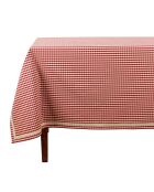 Mantel rojo a cuadros Mamie