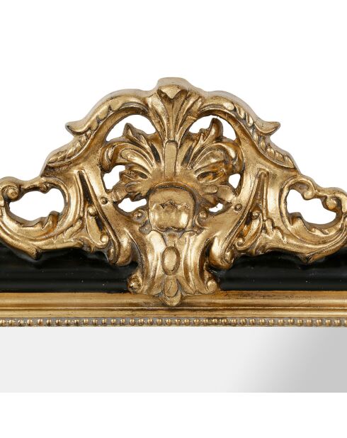 Miroir Féérie noir/doré - 12x144x87 cm