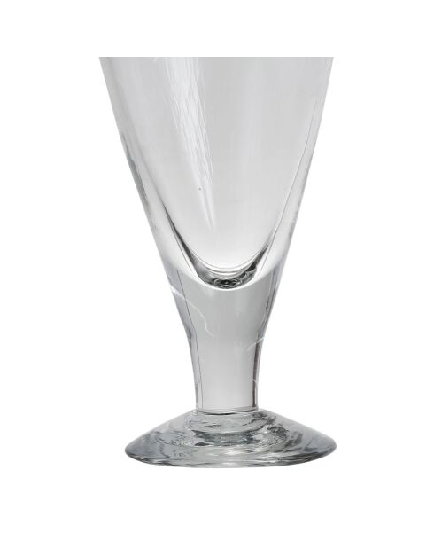 6 Flutes à champagne Preiline transparentes - D.10x18 cm