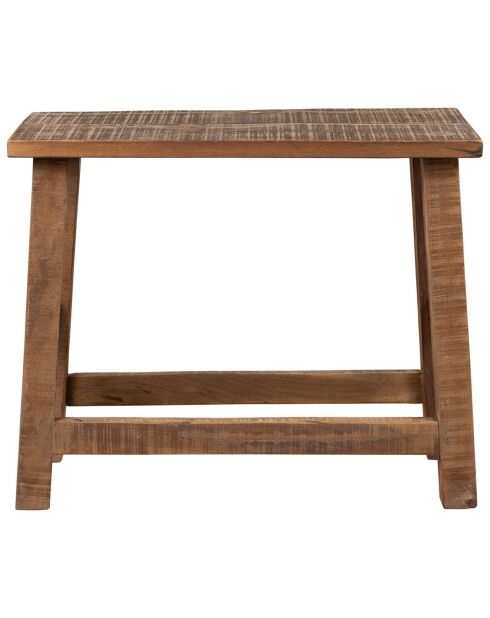 Tabouret en Manguier Campagne naturel - 60x30x50 cm