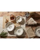 Coupelle Clothilde grise - D.15.5x5 cm