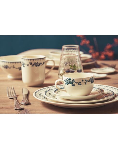 Mug Faustine bleu ancien - 11.5x9.9x8.4 cm