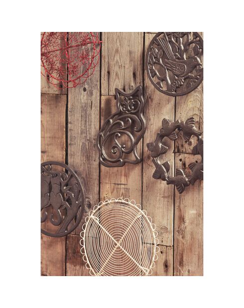 Dessous de plat Le Chat brun - 21x16 cm