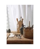 Porte couvert Chaumière naturel - D.19x26 cm