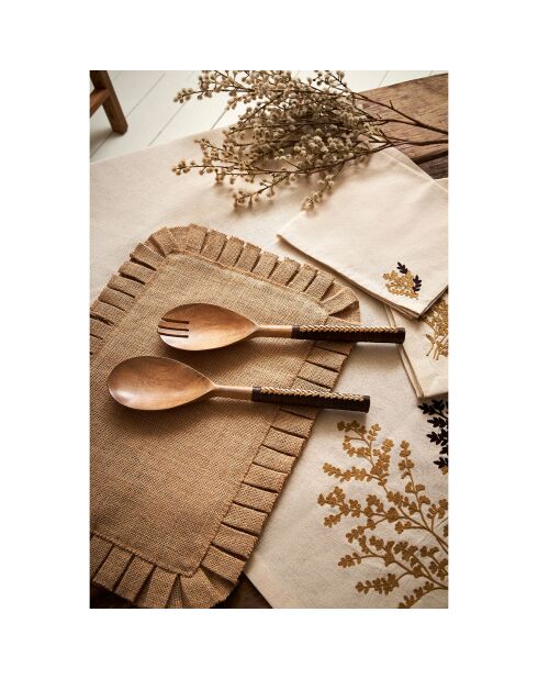Set de table Chambray naturel - 46x31.5 cm