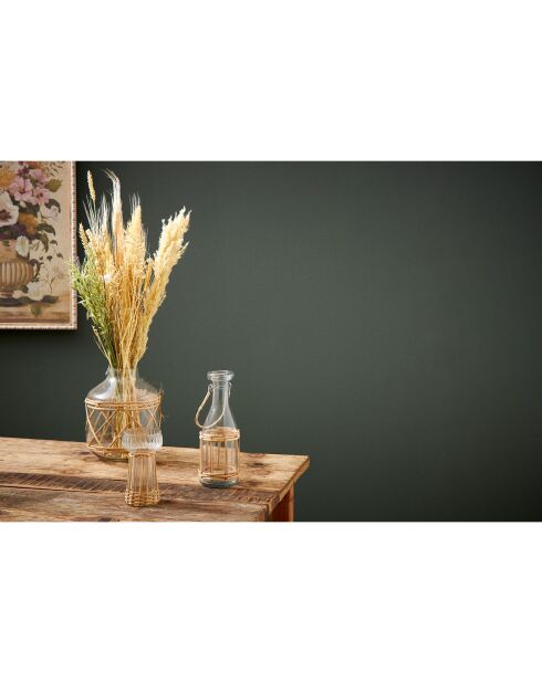 Vase Vanier naturel - D.12.5x23 cm