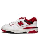 Sneakers 550 weiß/rot aus Leder