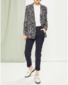 Veste Strenna imprimée bleu marine