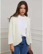 Gilet Manon blanc