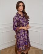 Robe Marine violette