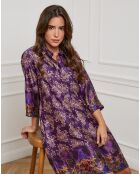 Robe Marine violette