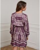 Robe Margaux violette