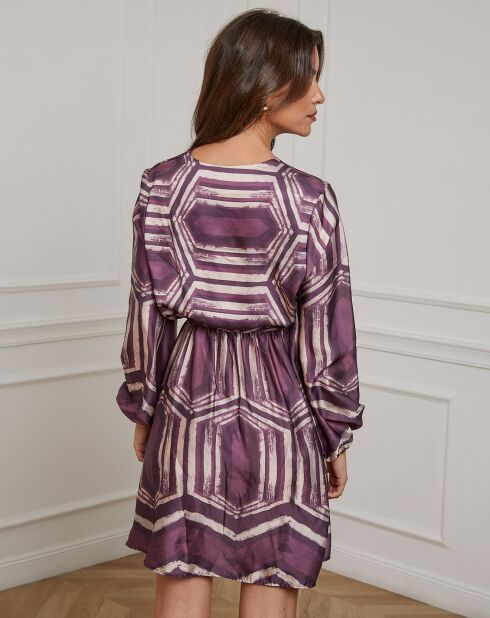 Robe Margaux violette