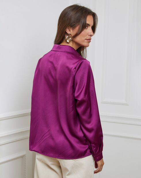 Chemise Léonie violette