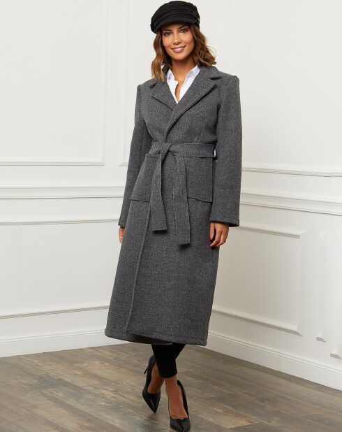 Manteau Capucine anthracite