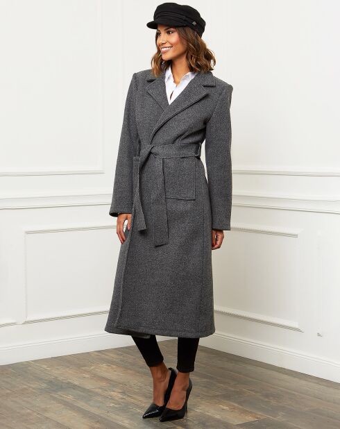 Manteau Capucine anthracite