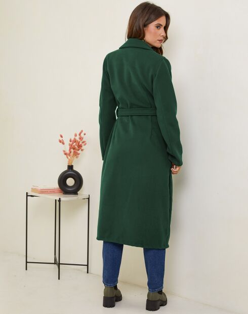 Abrigo Capucine verde abeto