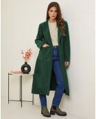 Manteau Capucine vert sapin