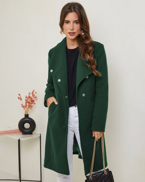 Abrigo verde abeto Perrine