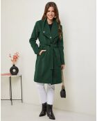 Manteau Perrine vert sapin