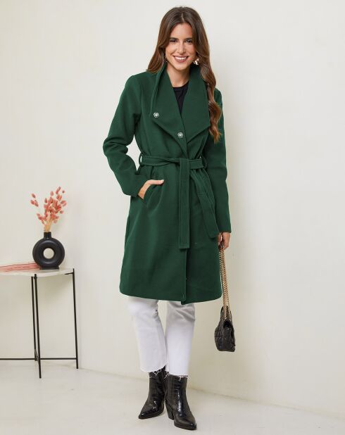 Manteau Perrine vert sapin