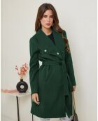 Manteau Perrine vert sapin