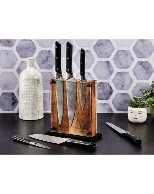 Bloque Erling Rauma con cuchillos de cocina - 7 piezas