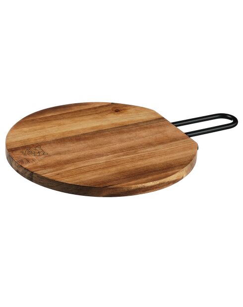 Planche à découper en bois d'acacia Stine bois vernis - 35x26x1 cm