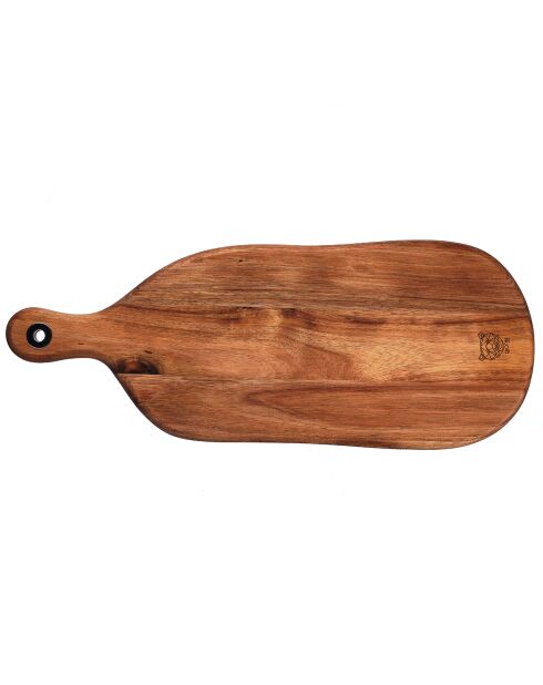 Planche à découper en bois d'acacia Freja bois vernis - 48x19x1 cm