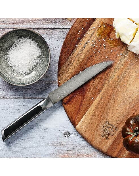 Tagliere in legno di acacia Elin legno verniciato - 35x31x1 cm