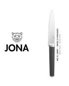 6 Couteaux à steak Jona inox mat - 24x2x1 cm