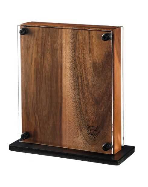 Rauma Universal-Magnetmesserblock aus lackiertem Holz - 9x22x24 cm