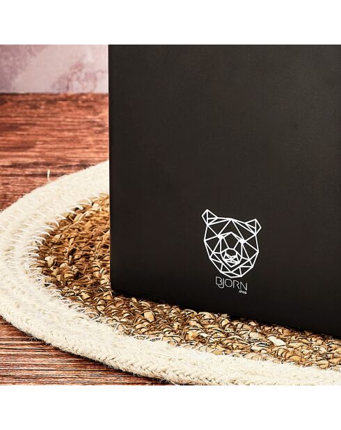 Porvoo Messerblock aus Holz mit integriertem Spitzer - 10x13x24 cm