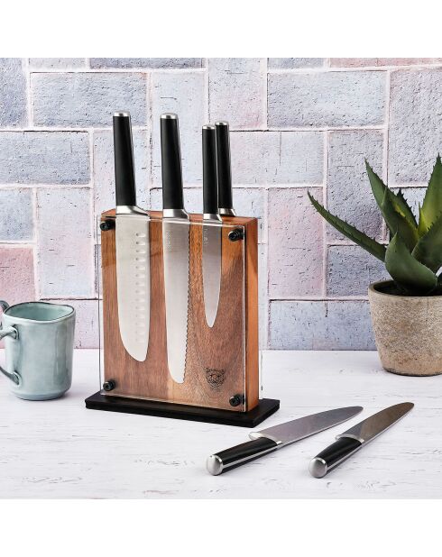 6 Couteaux de cuisine Jona inox mat