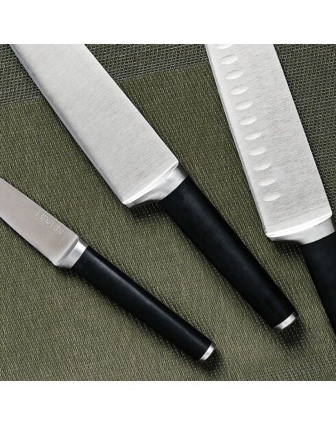 6 Couteaux de cuisine Jona inox mat