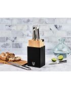 6 Couteaux de cuisine Loki inox mat